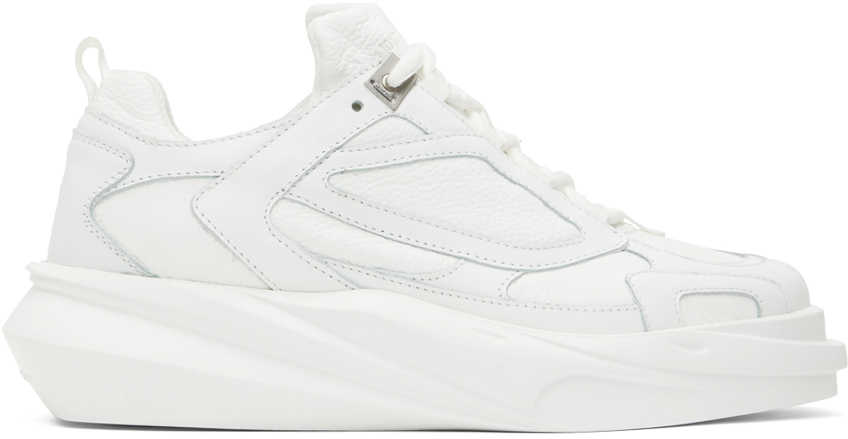 スニーカー Alyx White Leather Hiking Sneakers White Mono Hiking Sneakers by 1017 ALYX 9SM on Sale
