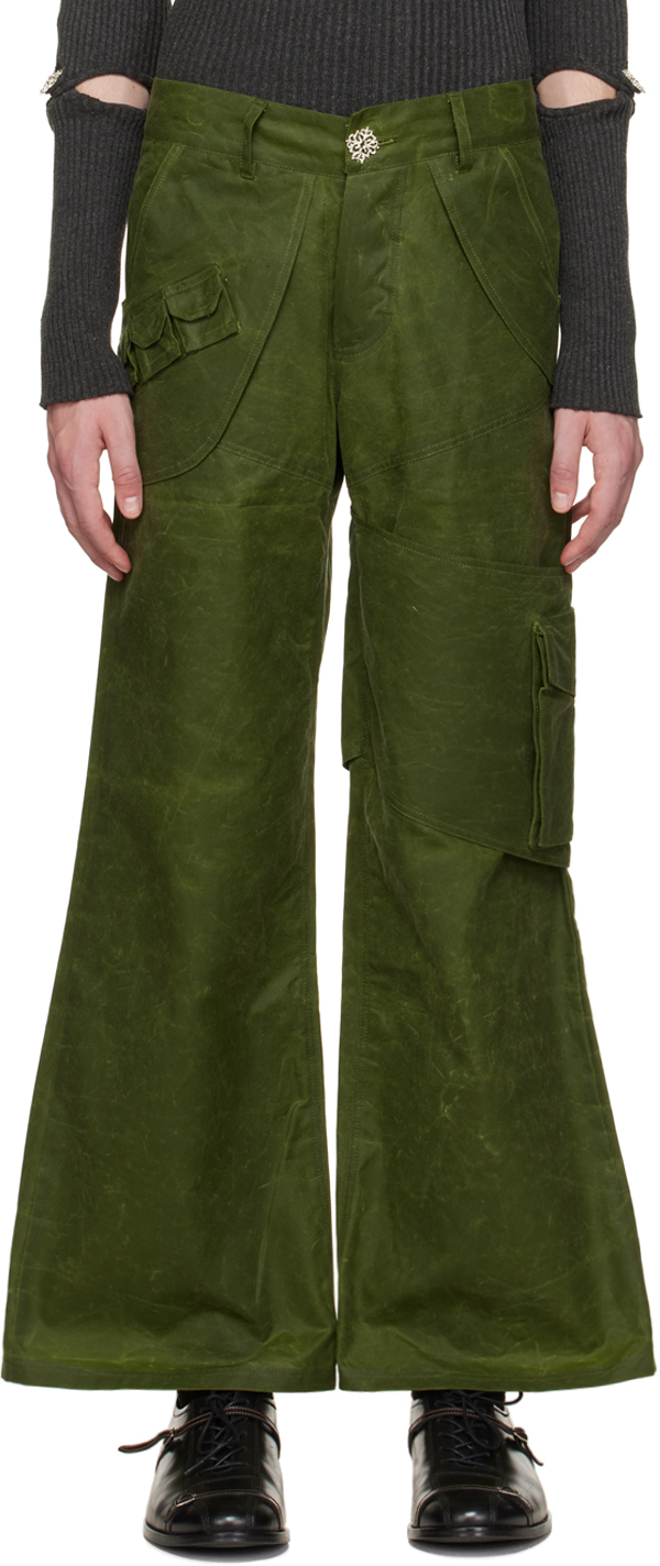 SSENSE Exclusive Green Habitual Cargo Pants