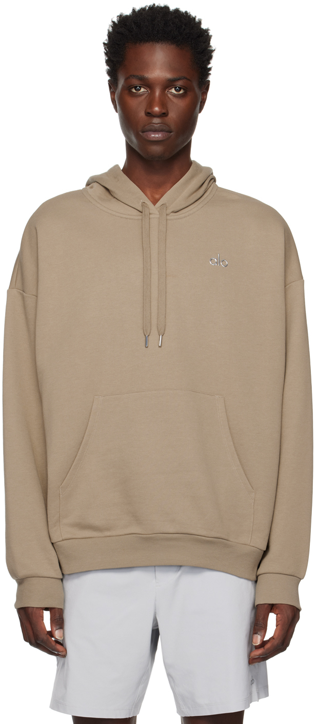 Alo Taupe Accolade Hoodie
