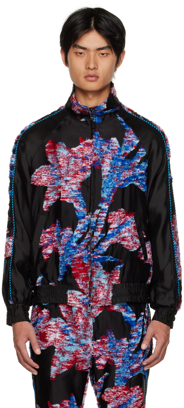 Men's Jelkinson Jacquard Jacket In Black