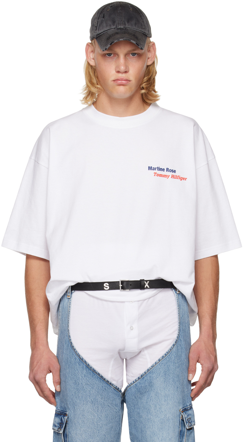 Martine Rose T-shirt in White for Men