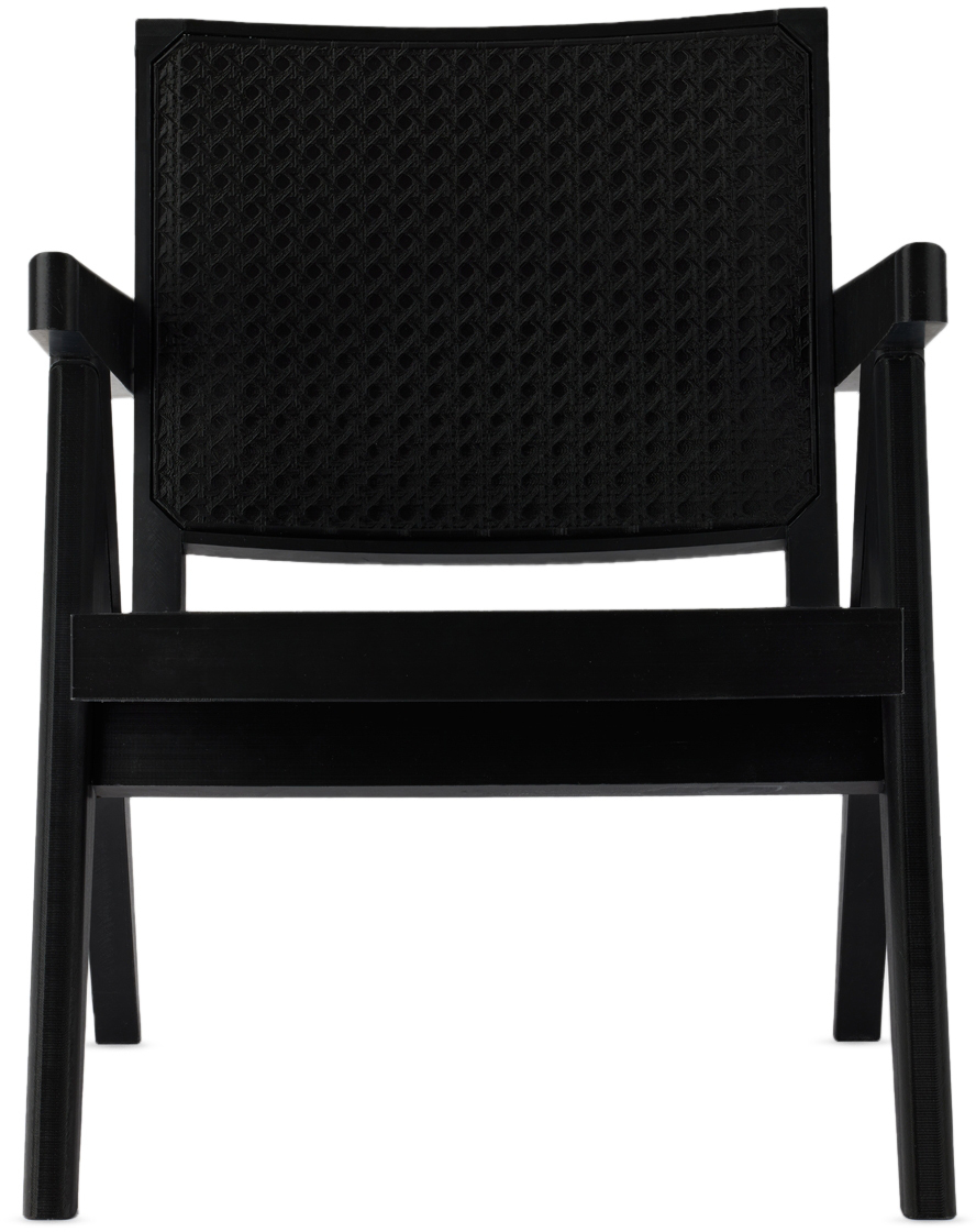 Temporary.company Ssense Exclusive Black ‘the Flatpack Jeanneret' Chair