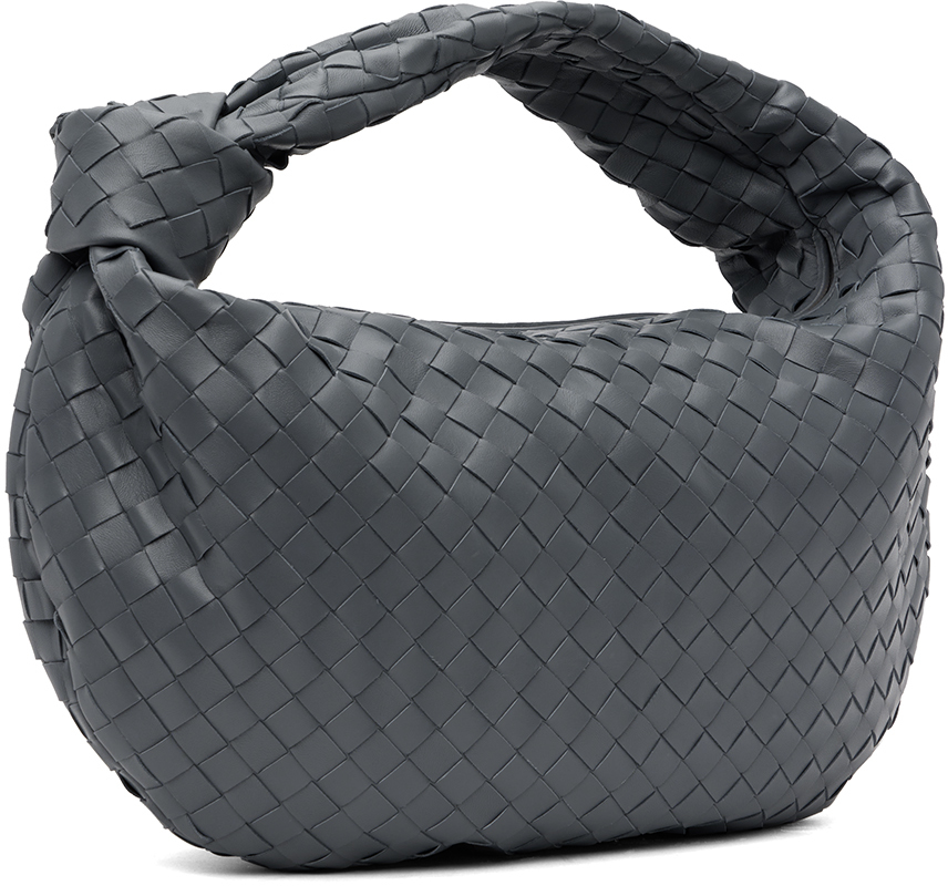 BOTTEGA VENETA GRAY SMALL JODIE BAG
