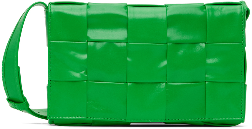 Bottega Veneta Green Medium Cassette Bag