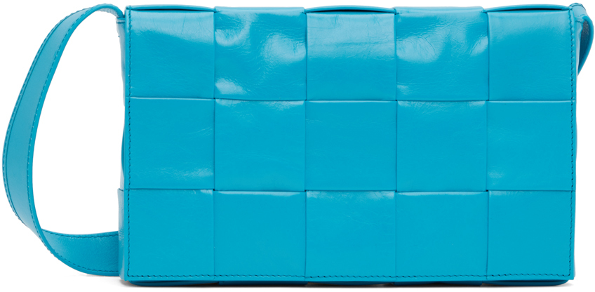 Bottega Veneta Blue Medium Cassette Bag