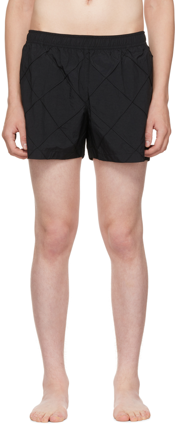 Ssense Uomo Sport & Swimwear Costumi da bagno Pantaloncini da bagno Khaki Garment-Dyed Swim Shorts 