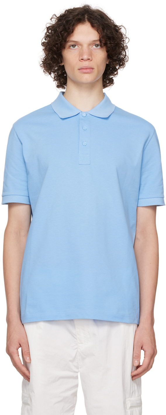 Blue Vented Polo