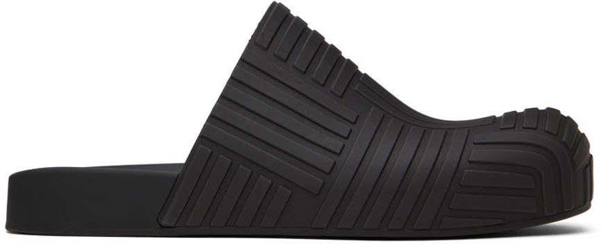 Black Slider Loafers