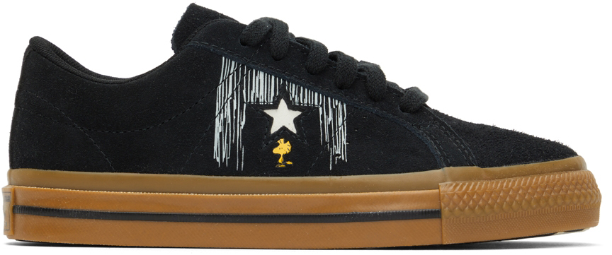 Converse Black Peanuts Edition One Star Sneakers