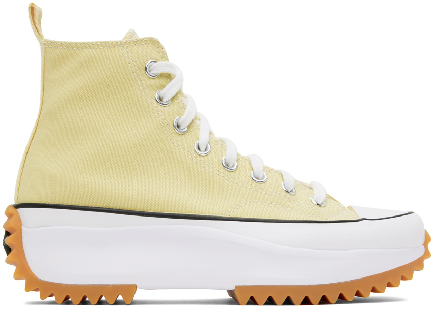 Converse Yellow Run Star Hike Seasonal Color Sneakers