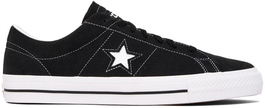 Converse Black & White One Star Pro Sneakers