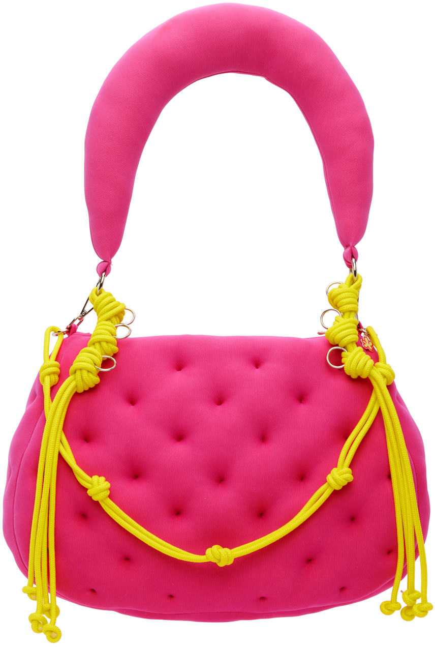Marshall Columbia Pink Moonflower Shoulder Bag