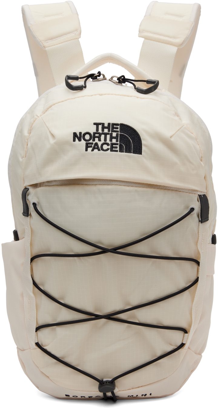 The North Face: Off-White Mini Borealis Backpack | SSENSE Canada