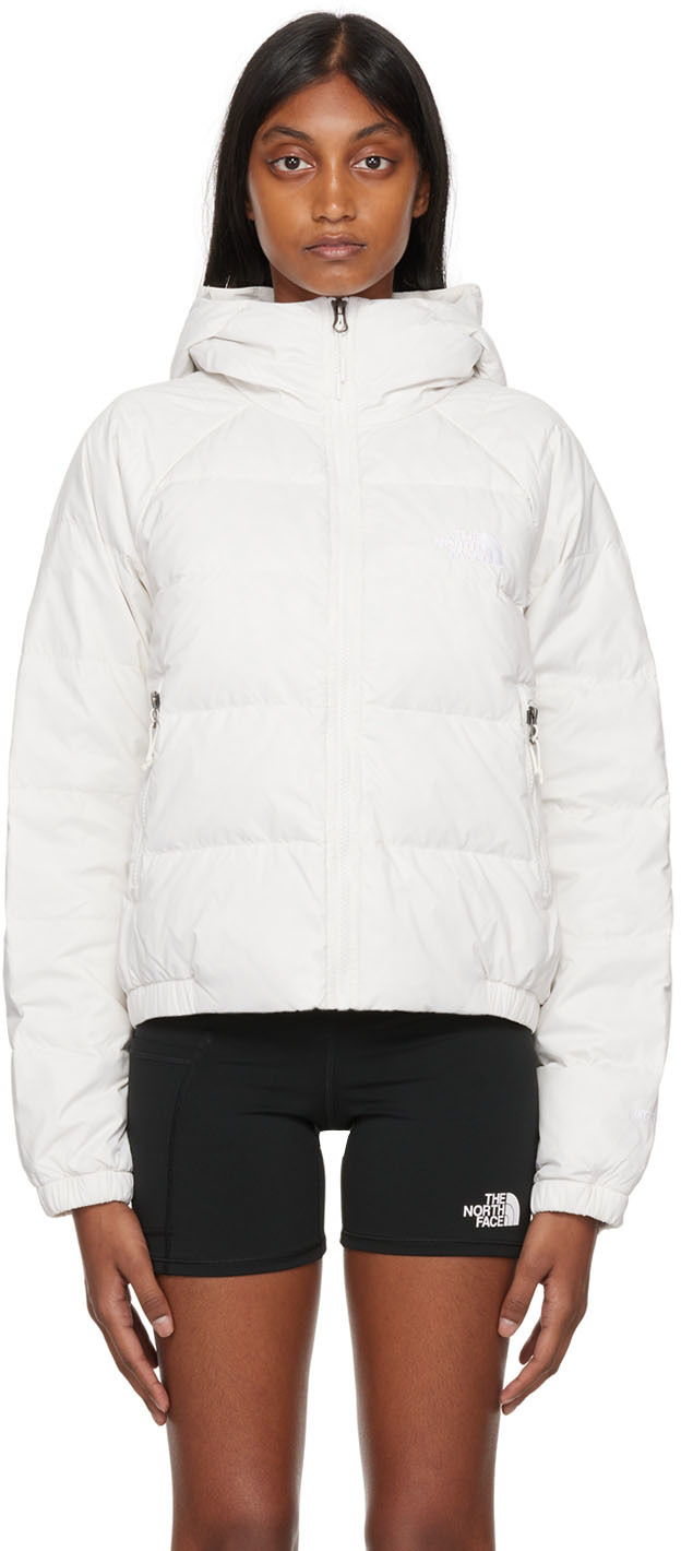 the north face white women's jacket