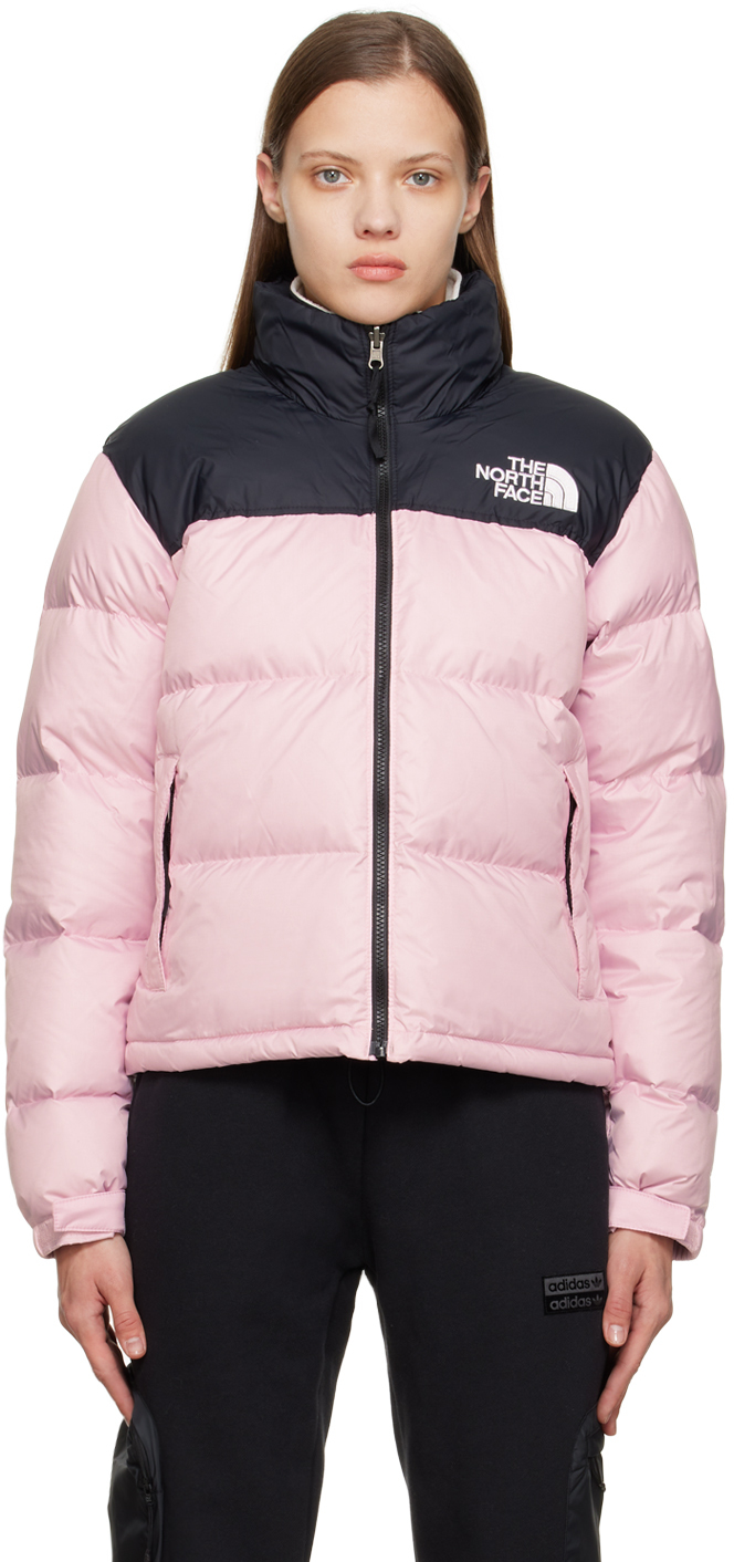 The North Face: Pink 1996 Retro Nuptse Packable Down Jacket | SSENSE