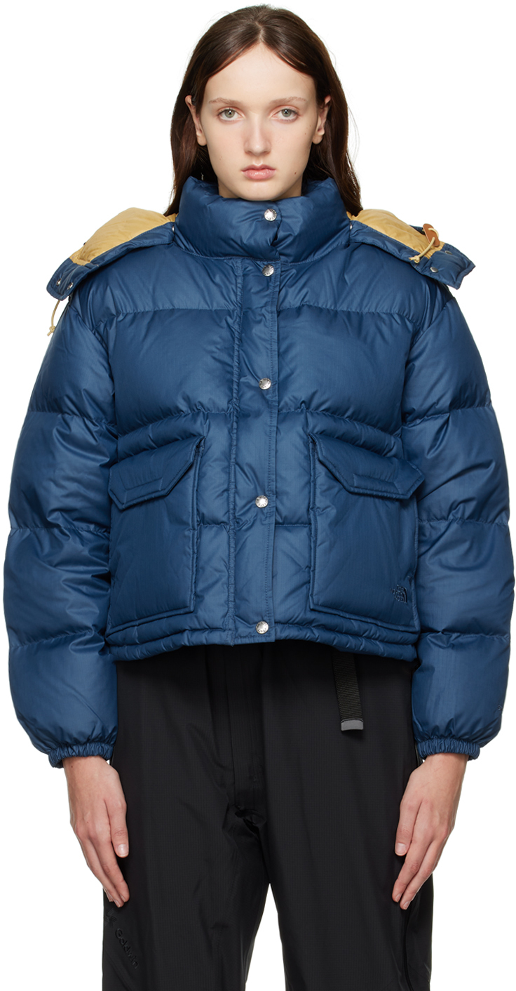 The North Face: Blue 71 Sierra Down Jacket | SSENSE Canada