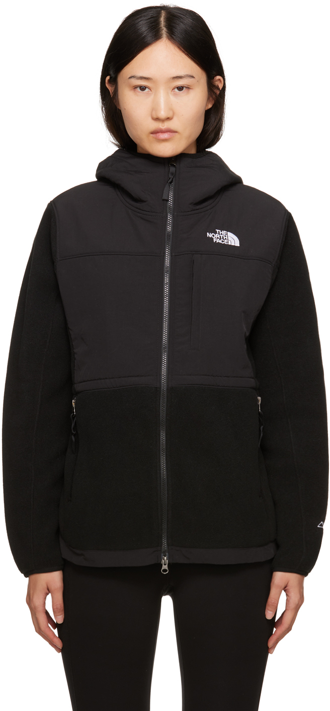 The North Face Denali Hoodie Womens Recycled High Rise Grey