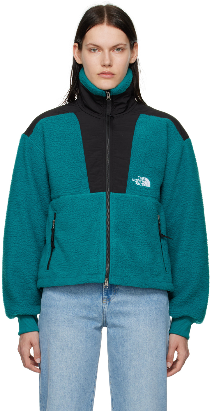 The North Face Denali Sherpa Jacket In Blue