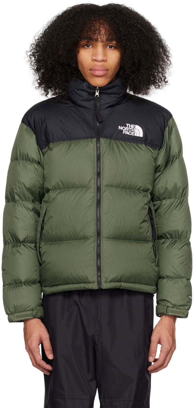 The North Face Black 1996 Retro Nuptse Down Jacket In Nyc Thyme