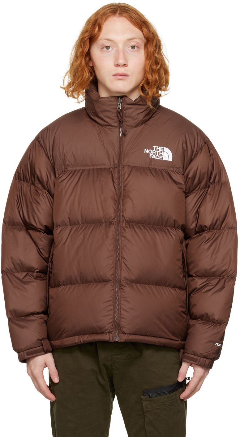 The North Face: Brown 1996 Retro Nuptse Down Jacket | SSENSE