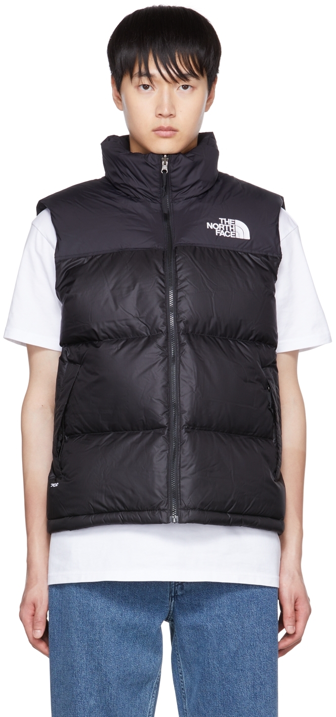 The North Face: Black 1996 Retro Nuptse Vest | SSENSE