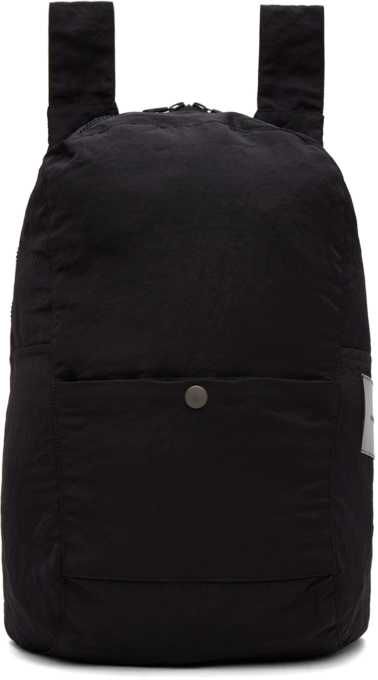 Our Legacy Black Slim Backpack