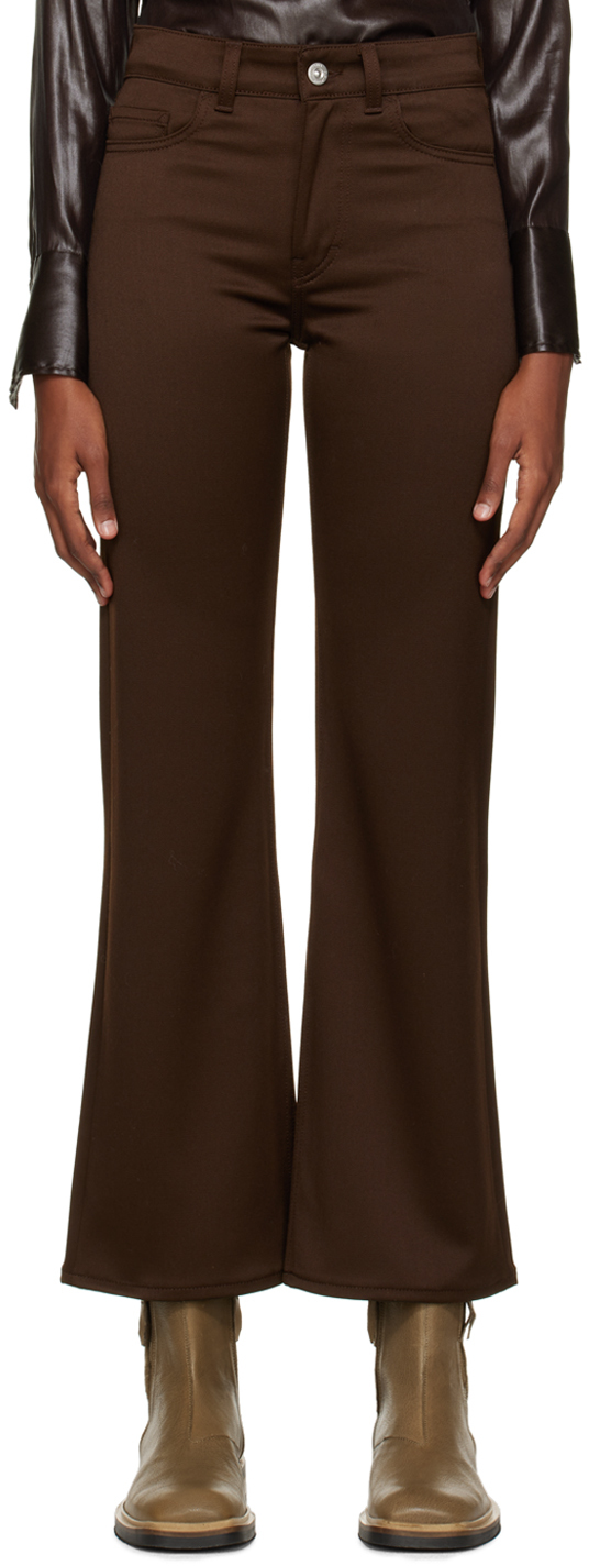 Our Legacy Brown Bootcut Trousers