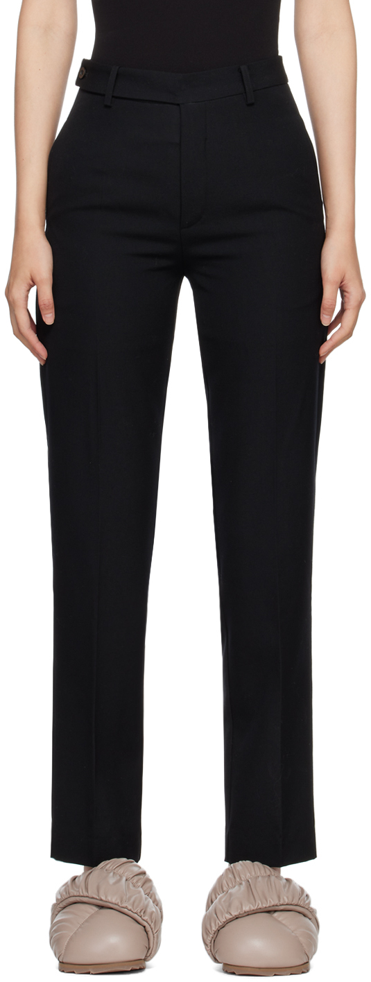 Black Cigarette Trousers