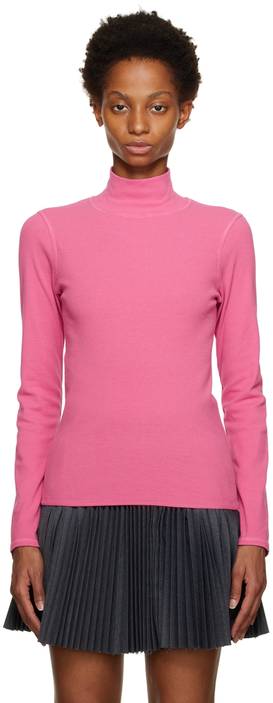 Pink Arch Turtleneck