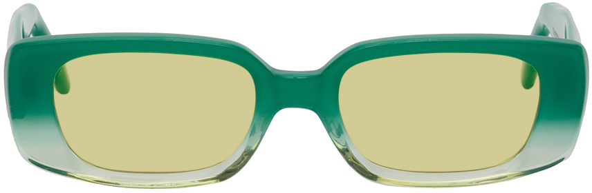 Ssense Uomo Accessori Occhiali da sole Green Samhain Sunglasses 