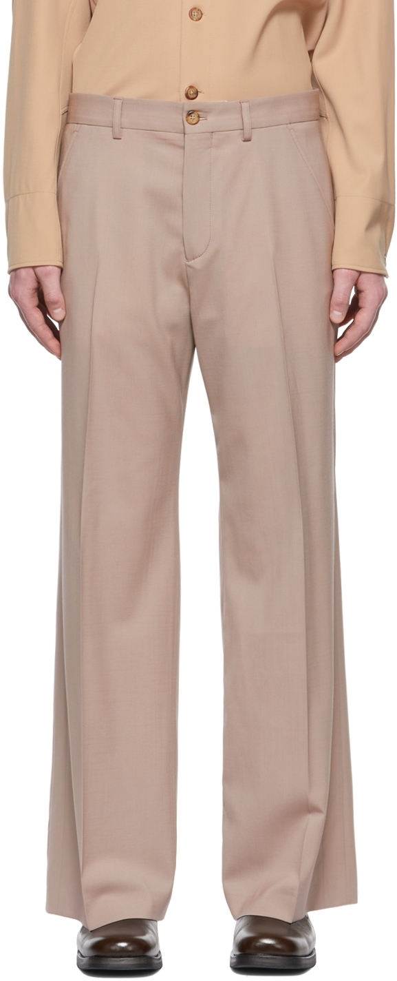Our Legacy SSENSE Exclusive Taupe Virgin Wool Trousers