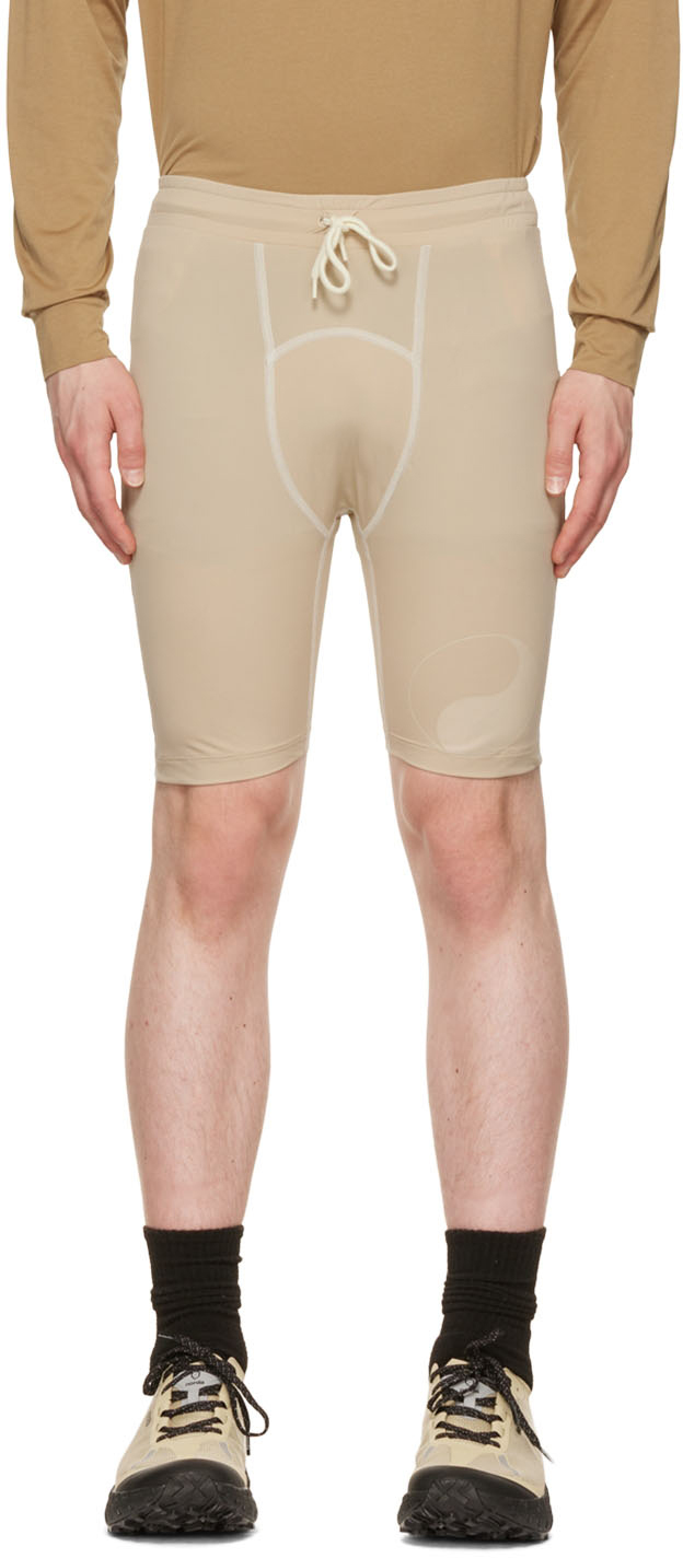 Our Legacy SSENSE Exclusive Beige Our Legacy WORKSHOP Running Tight Shorts