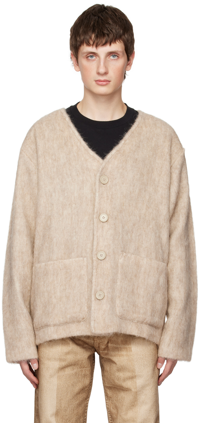 オンラインショップ OUR LEGACY CARDIGAN ANTIQUE WHITE MOHAIR