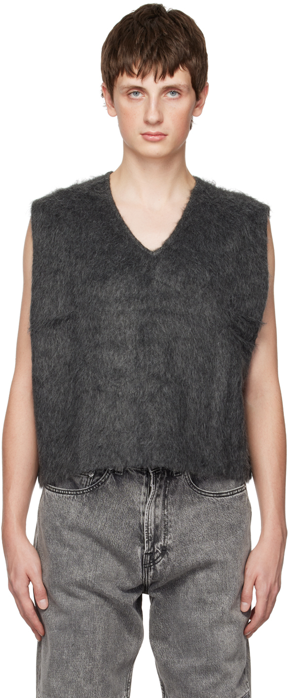 Our Legacy Gray Double-Lock Vest