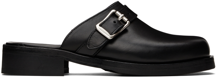 Black Camion Mules by Our Legacy on Sale
