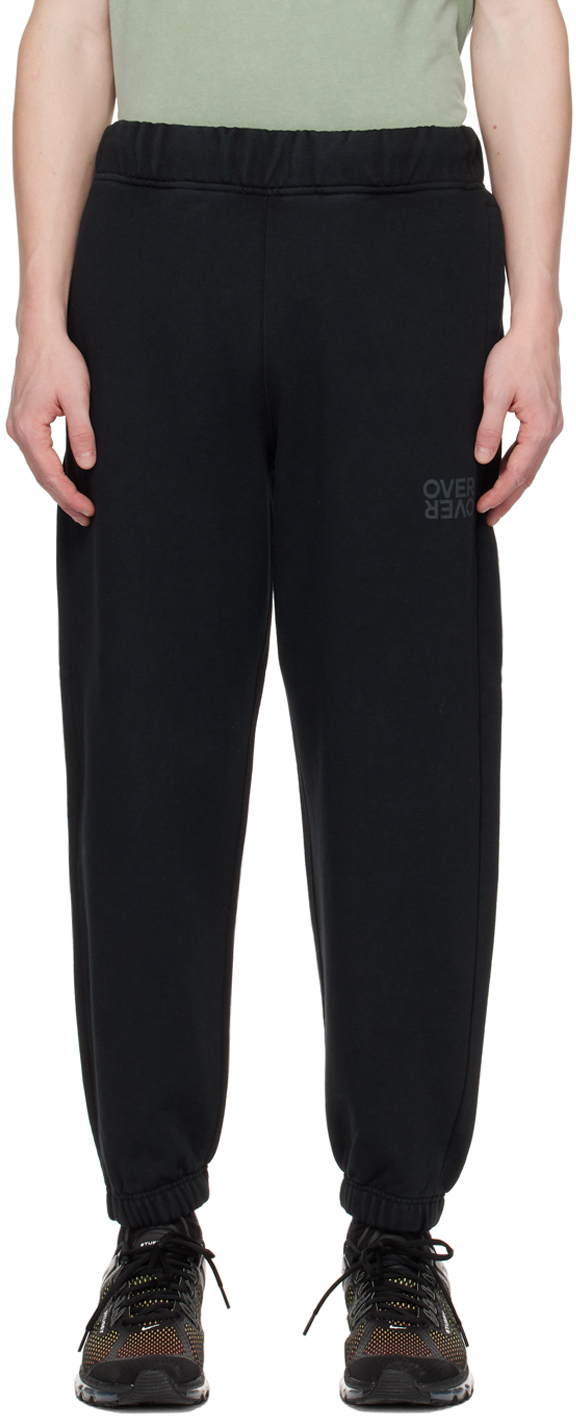 Over Over Easy Track Pants In Black