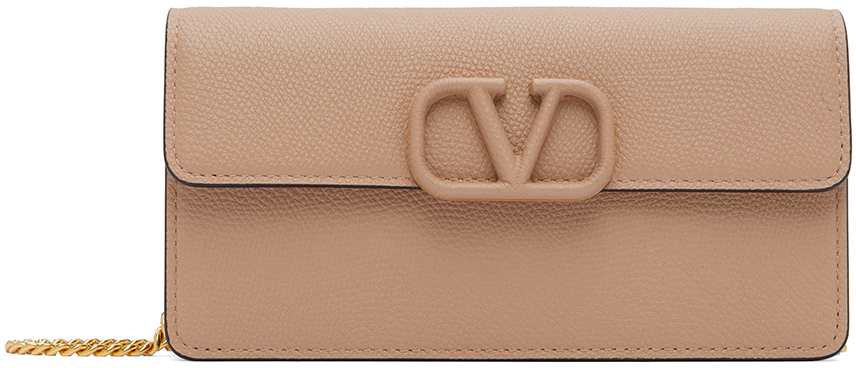 Valentino Garavani Pink VLogo Wallet Bag