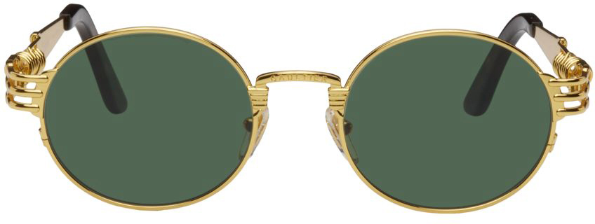 Jean Paul Gaultier Gold Karim Benzema Limited Edition 56-6106 Sunglasses
