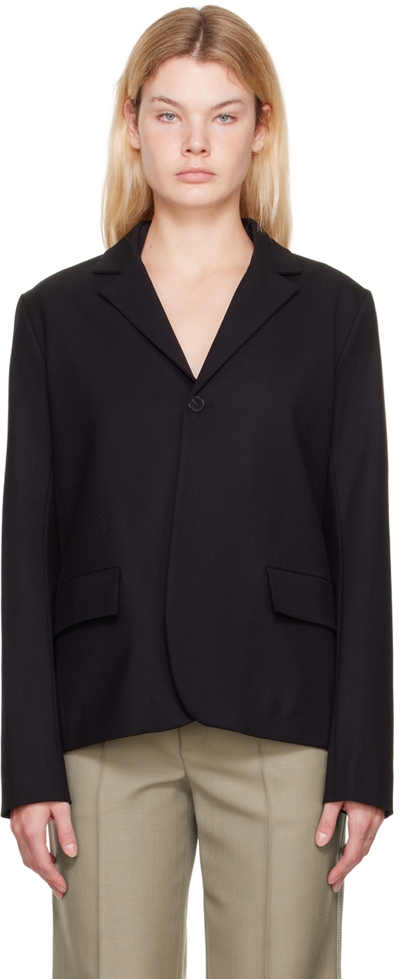 Black Cutout Blazer