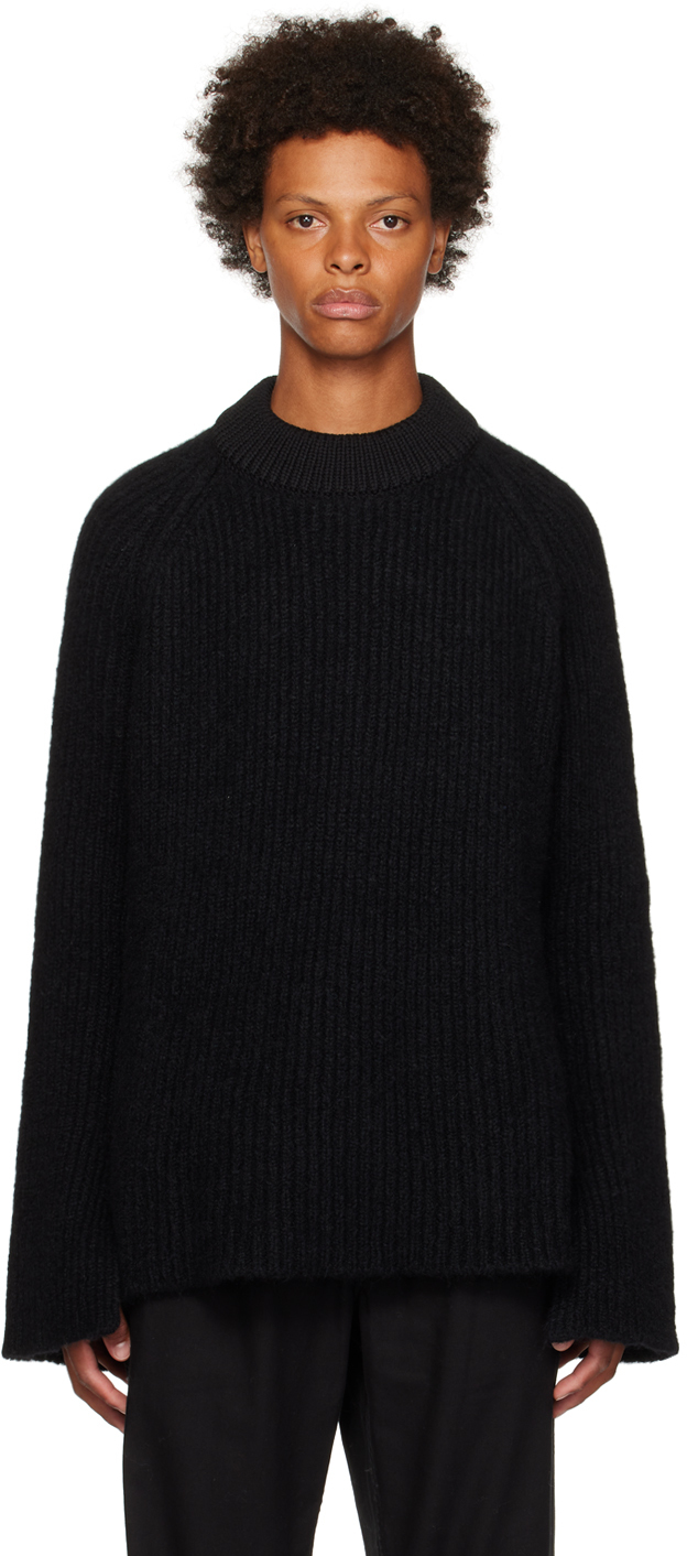 Black Rib Sweater