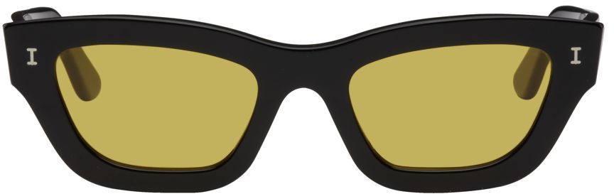 Ssense Donna Accessori Occhiali da sole Blue Cat-Eye Sunglasses 