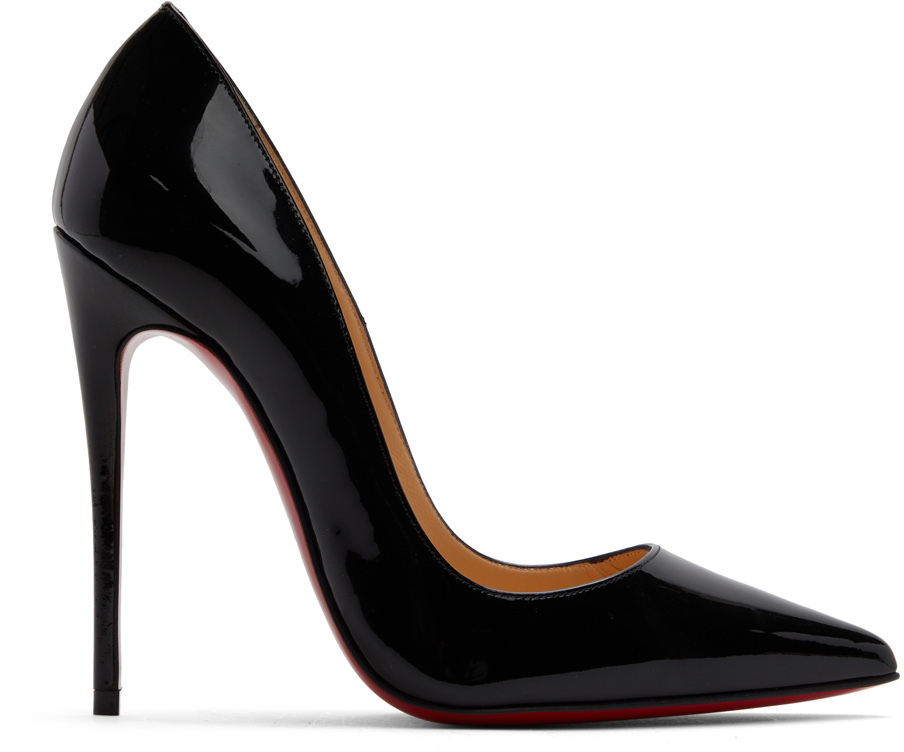 Christian Louboutin: Black So Kate 120 Heels
