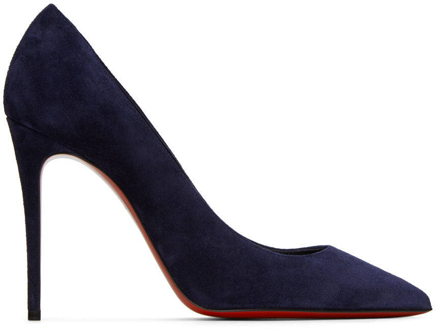 Navy Kate 100 Heels
