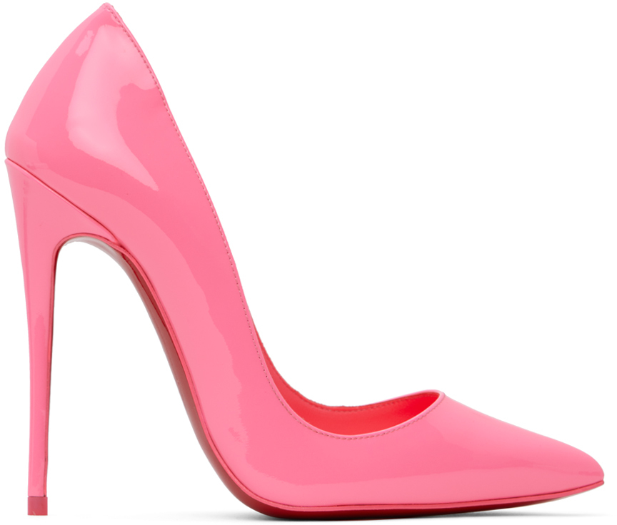 Christian Louboutin Pink So Kate 120 Heels In P732 Poupidou/lin Po