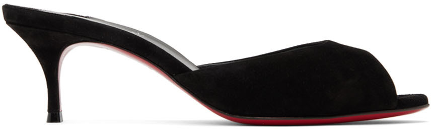 Christian Louboutin Black Me Dolly 55 Heeled Sandals