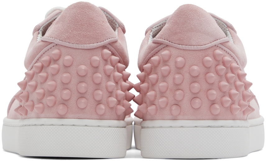 Christian Louboutin Pink Vierissima Orlato Flat Sneakers - ShopStyle