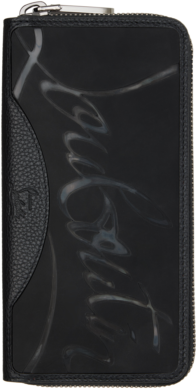 Christian Louboutin: Black Panettone Wallet | SSENSE Canada