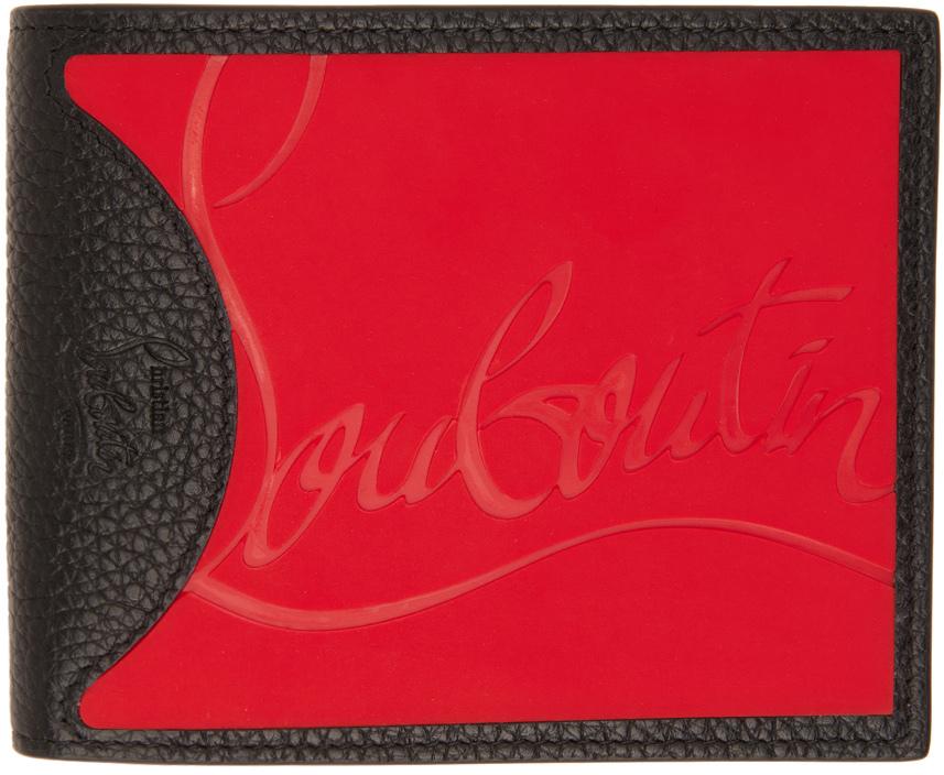 Christian Louboutin Black Coolcard Wallet In H734 Loubi/black