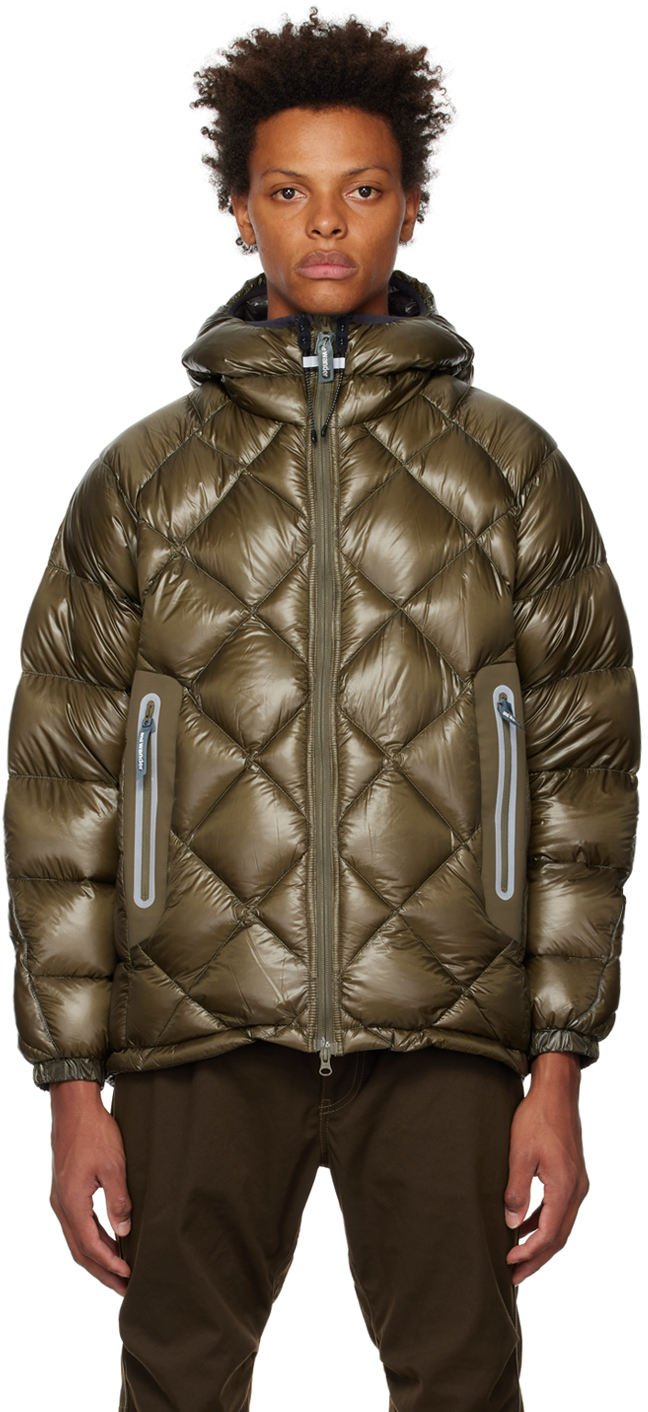 And Wander Hooded Padded Jacket - Farfetch