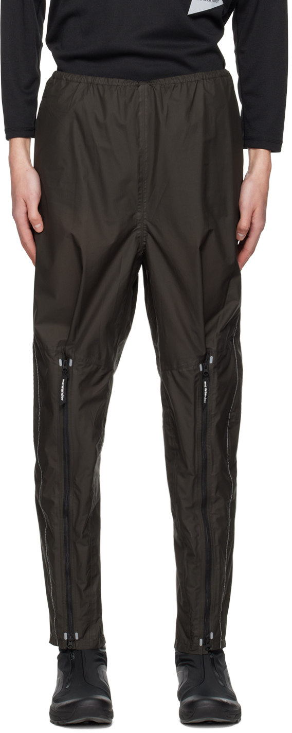 Ssense Uomo Sport & Swimwear Abbigliamento da sci Accessori da sci Black Ski Trousers 